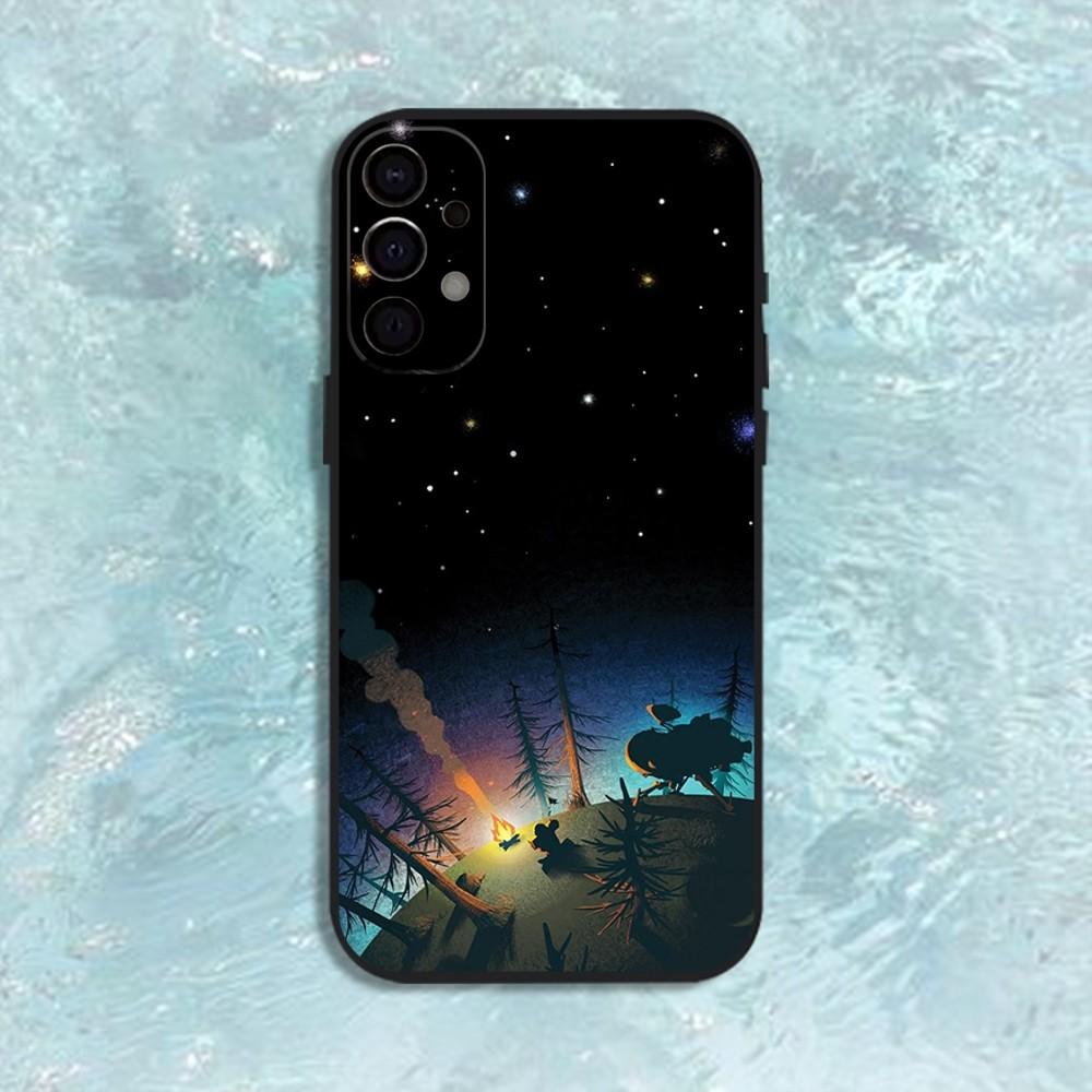 Cool O-Outer Wilds Phone Case For Samsung S25,S24,S21,S22,S23,S30,Ultra,S20,Plus,Fe,Lite,Note,10,9,5G Black Cover
