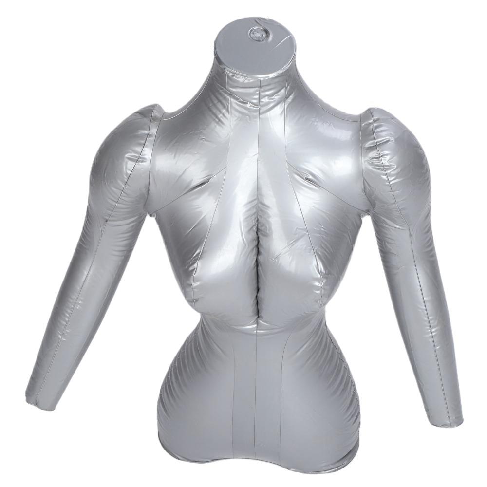 With Hand Half Body Mannequin Rack Inflatable Design Clothing Display Props Clothing Store Display