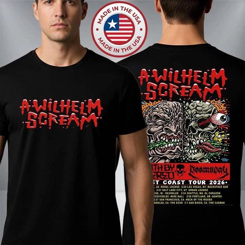 A Wilhelm Scream West Coast Tour 2026 Venue Tee Tour Dates TShirt Unisex T-Shirt L