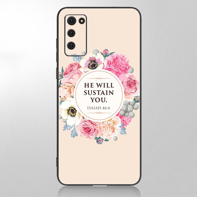 

Чехол с изображением Библии Иисуса Христа и христианства для Samsung Galaxy A12 A02S A22 A32 A52 A72 A71 A51 A41 A31 A21 A11 A50 A70 A10S A20S Samsung A41