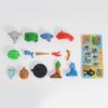 Creative Mini Diy Italian Brainrot Figurine Toys Cute Disassembly Assembly Fusion Model Desk Ornaments  Children Birthday Gift