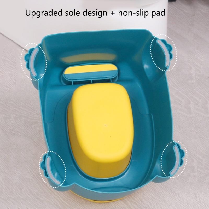 Detachable Kids Toilet Seat Portable Potty Toilet for 6M to 6T Boys & Girls Removable Training Toilet Seat Split Design