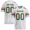 Customized Team Name Number Name Rugby T-shirt Personalized DIY V Neck White Mens Sports T Shirt Loose Quick Dry Team Uniforms