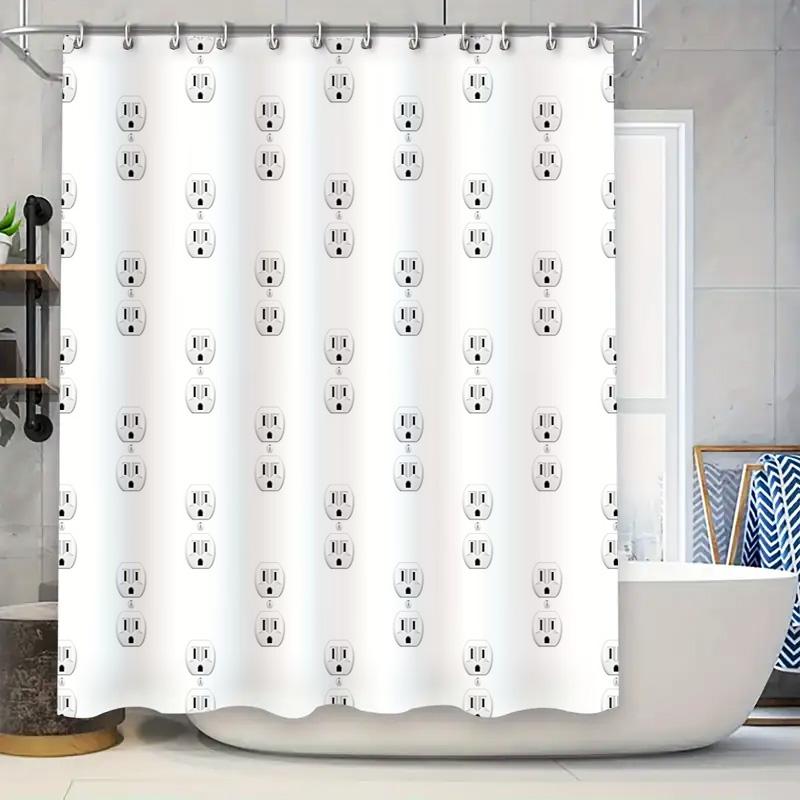 

Shower Curtain Set Waterproof Farmhouse Decor Rustic Bathroom Fabric Liner Vintage Country Style Showercurtain W60H190(CM)-1 Pcs