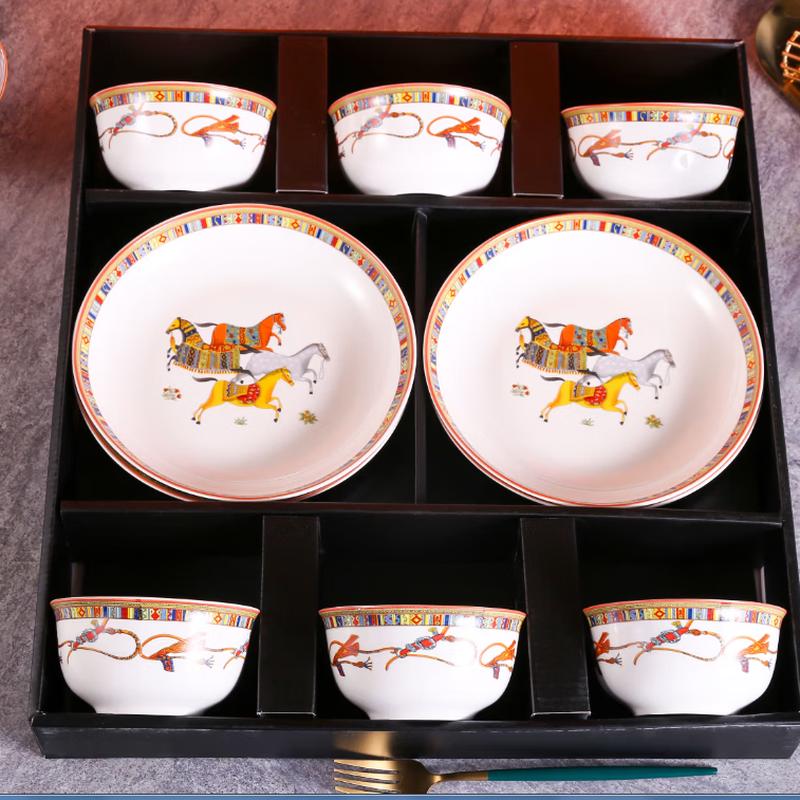 Tang Sancai Ceramic Dinnerware Set