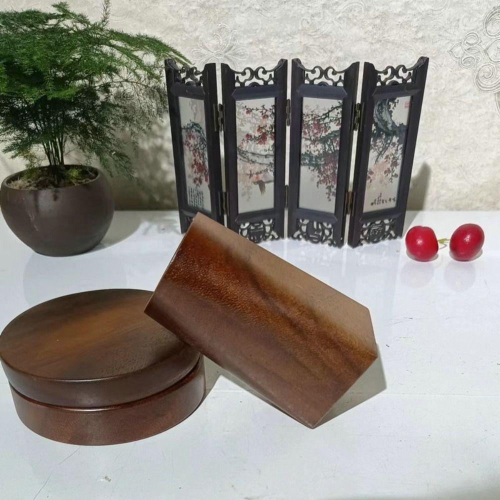 Large-capacity Pen Holder Wood Desktop Storage Bucket New Stationery Storage Holder  Back To School