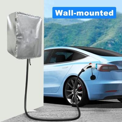 1 Pc Charger Station Cover Protector Electric Vehicle Charger Rain Cover Weatherproof EV Charger Cover for Most Car Charger Stations
