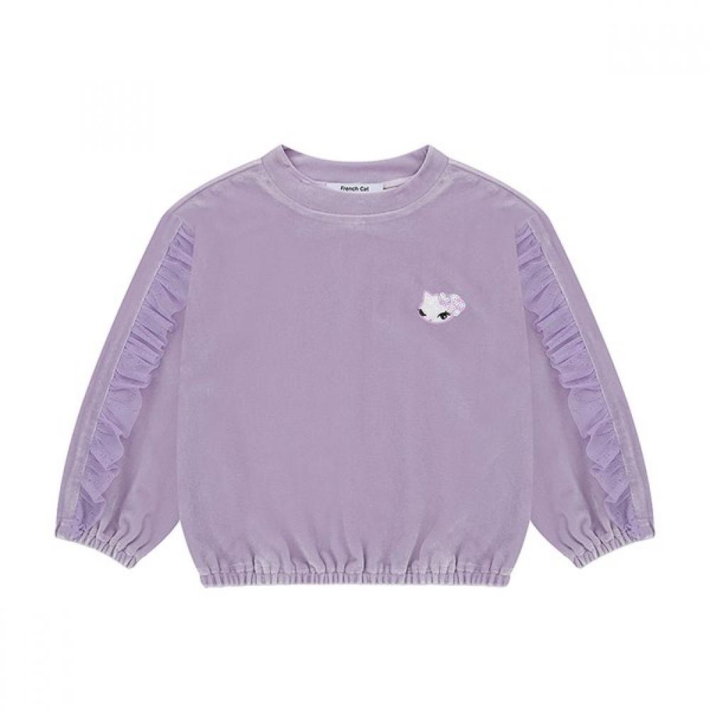 French Cat Velvet Sweatshirt 2 Types One Choice Q64ddt252