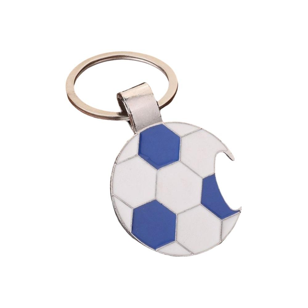 

Zinc Zinc Zinc Alloy Soccer Ball Key Chain Decorative Football Bottle Opener for Backpack синій