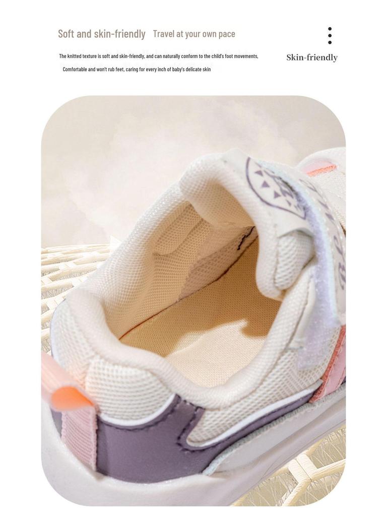 Spring 2026 Baby Shoes: Soft Sole Mesh Casual Shoes for Infant Girls and Boys