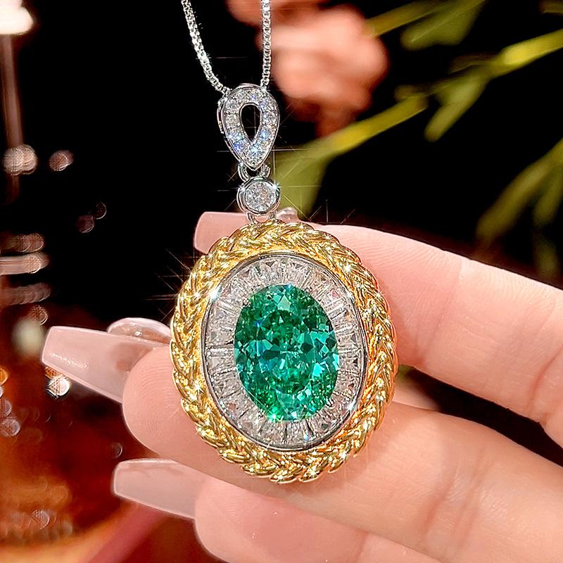 Jewelry Simulation Bird'S Nest Cut Color Treasure Jewelry Light Luxury Set 12 * 16-10 * 12