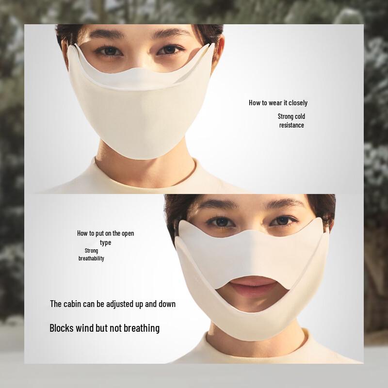 Beneunder PM055 Winter Windproof Fleece Cycling Mask