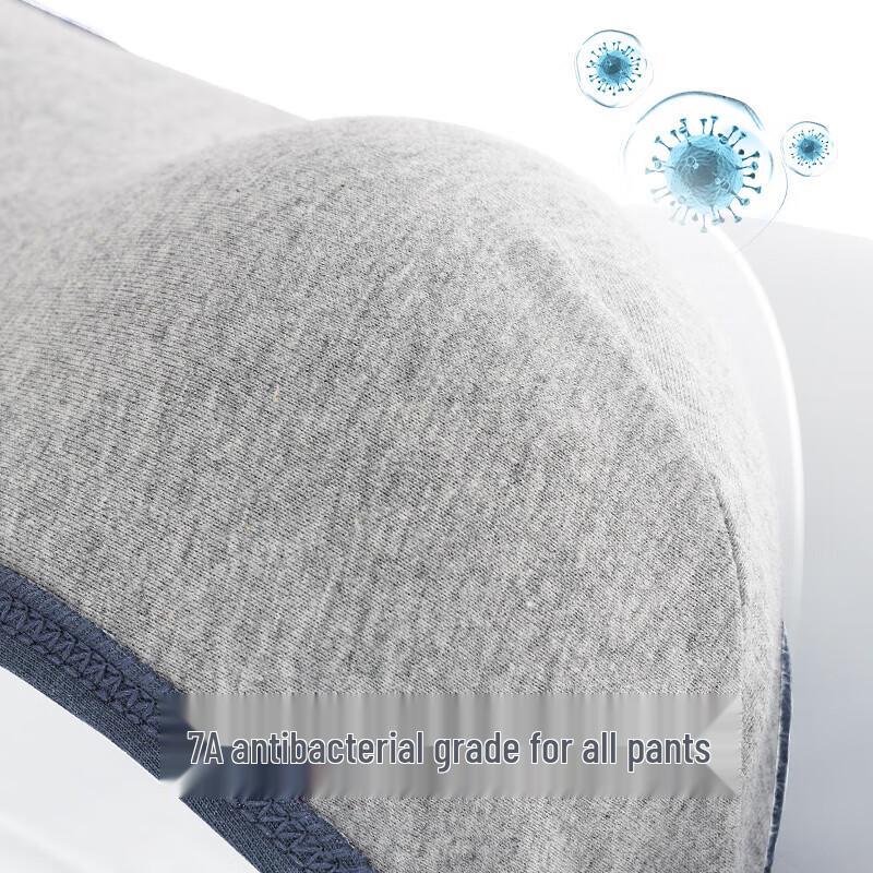 Men's Long-Staple Cotton Anti-Bacterial Breathable Briefs 4-Pack