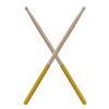 1 Pair Musical Instrument Percussion Accessory Drum Sticks with Non-Slip Handle