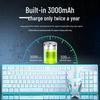 EWEADN Silent Wireless Keyboard and Mouse Combo