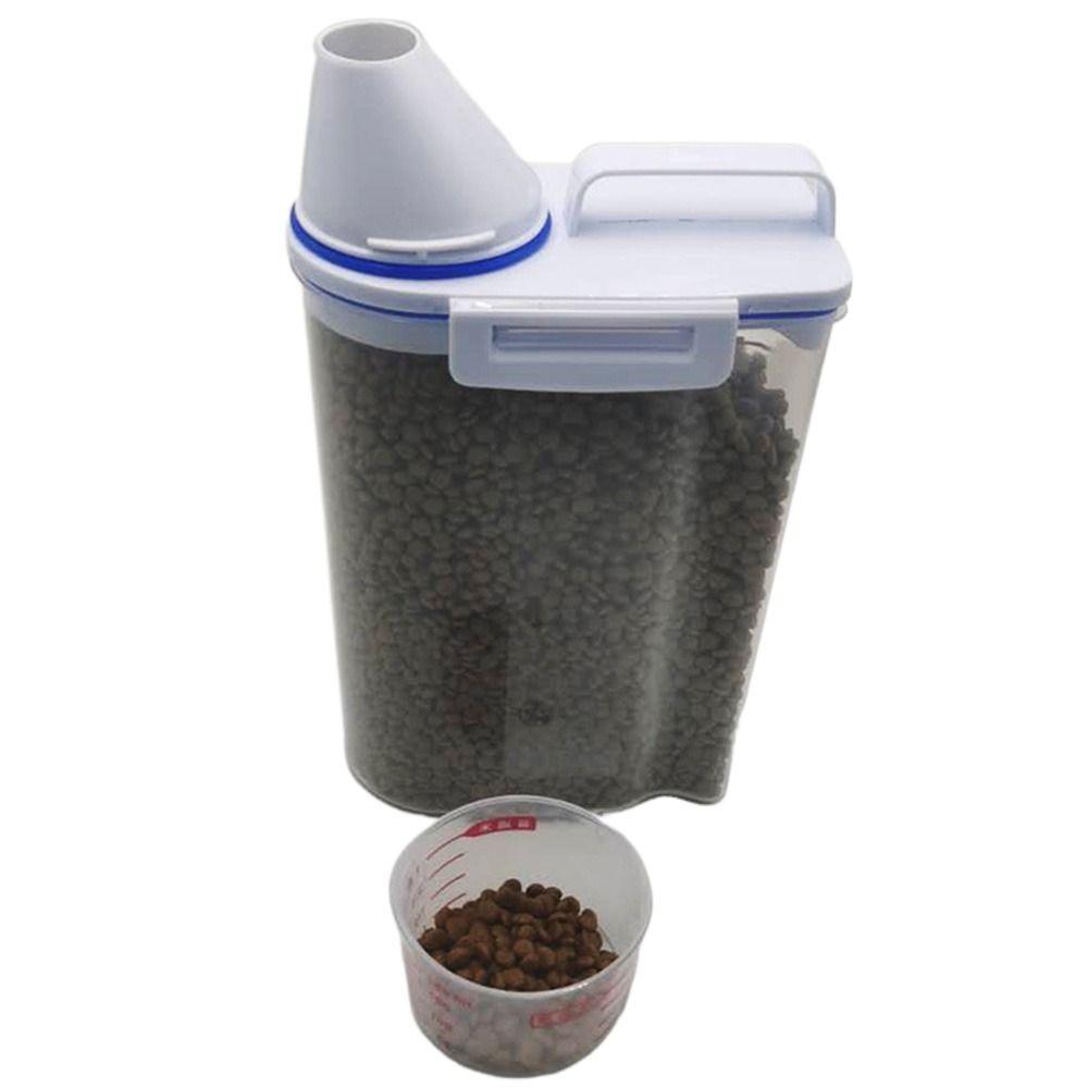 Kätzchennapf Haustierfutter Aufbewahrungseimer Haustierbedarf Zubehör Hundefuttereimer Katzenfutter Aufbewahrungstank