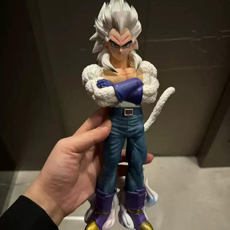 29 cm Dragon Ball Vegeta Super Saiyan 4 Stående Position Anime Figur Modell Gk Staty Samling Skrivbordsdekoration Prydnad Leksak