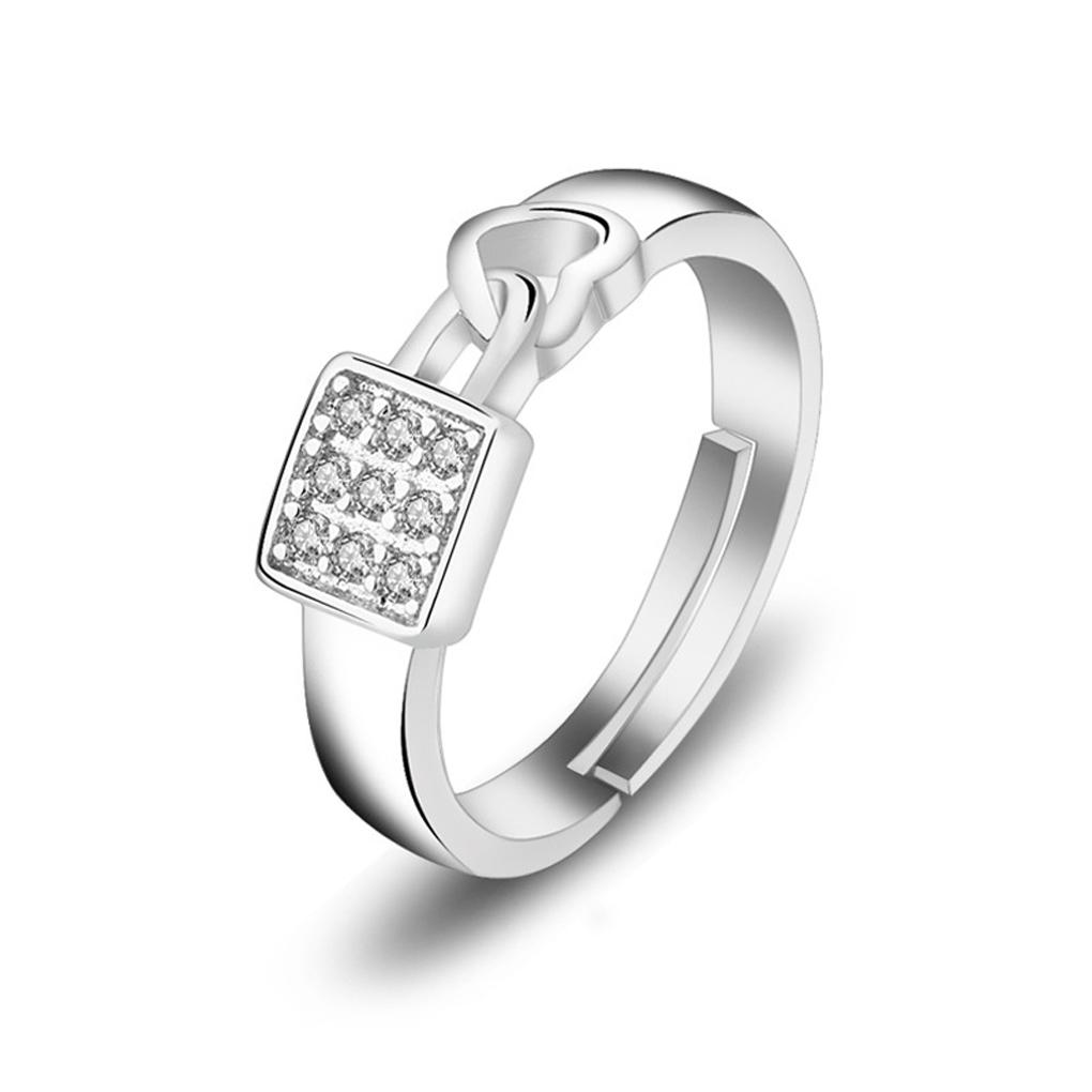 Metal Ring Portable Heart Shape Replacement Decorative Anti-corrosive Glossy Wedding Engagement Open End Rings Jewelry