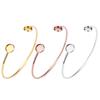 16,6cm Edelstahl Armband Basis Passend für 8mm Cabochon Armreif Fassungen Schalen Biegsamer Manschettenarmreif Schmuckherstellung Zubehör