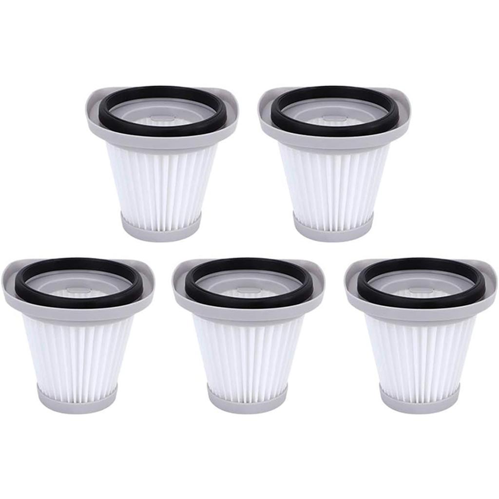 5 Pieces Effective Vacuum Cleaner Filter Replacement Part Vacuum Filter Plastic Material Spare Part for SC861 SC861A