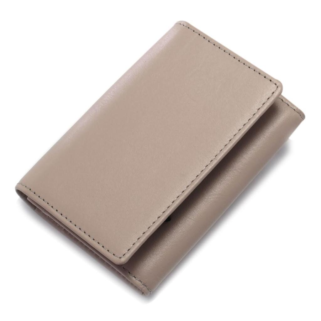 NO MORI Business Card Holder Card Case Business Business Card Holder Large Capacity 50 Cards or More Storage Leather Genuine Leather Card Holder