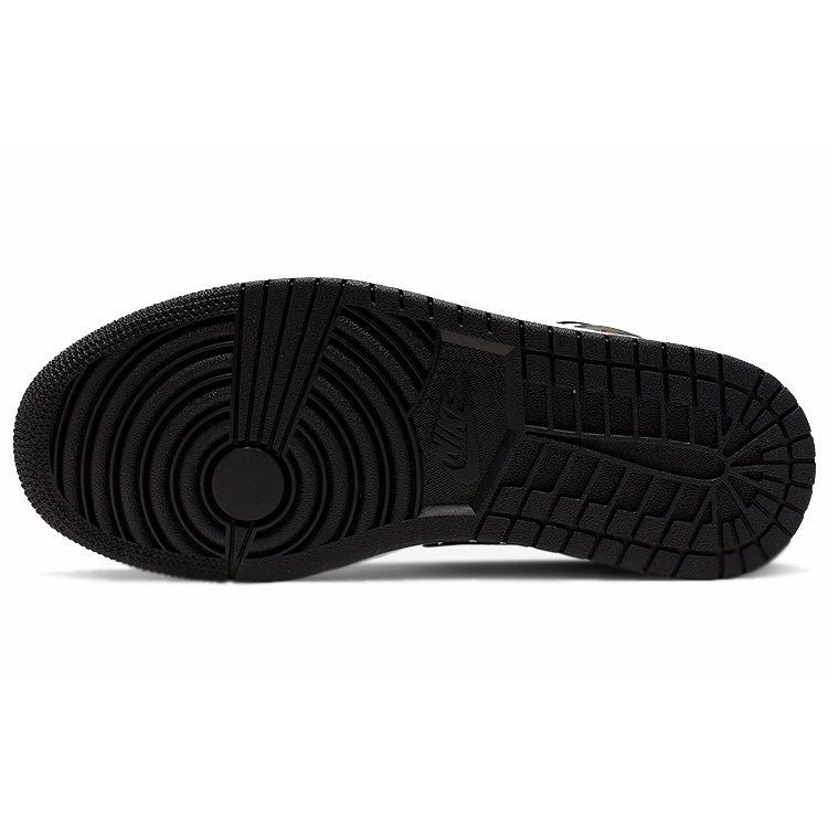 Air Jordan 1 Mid 'White Black' Women's BQ6472-101
