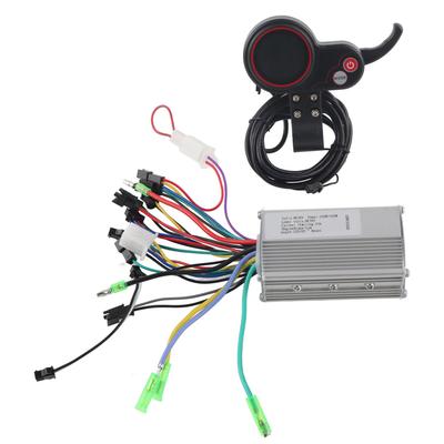 Panel de Control con Pantalla LCD para Controlador con Interruptor de Cambio Accesorio para Bicicleta Eléctrica Scooter 36V