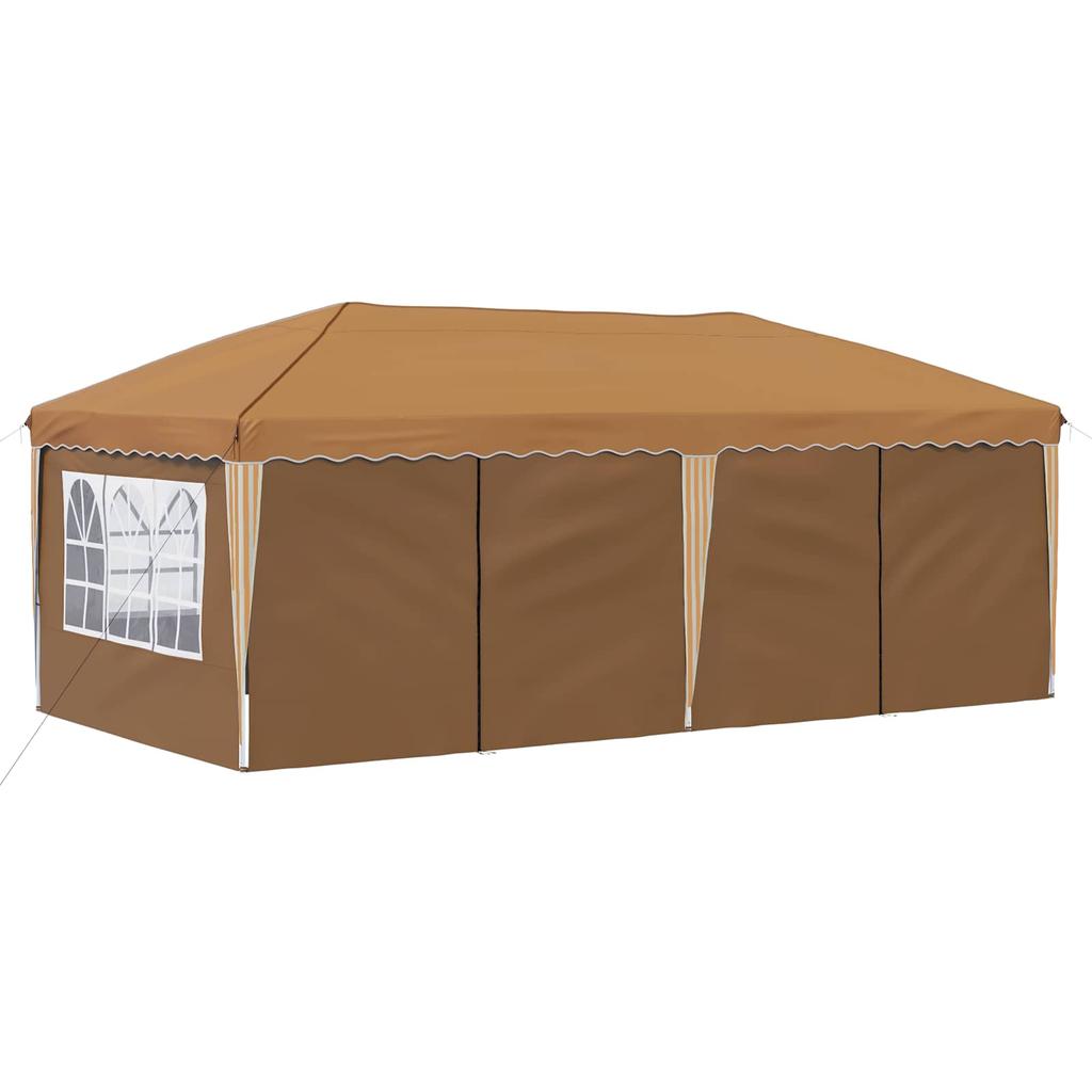 Pop Up Party Tent 575 X 288 X 245 Cm Beige