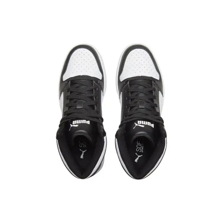 Puma Rebound LayUp SL Svart Hvit Unisex Sneakers 369573-01
