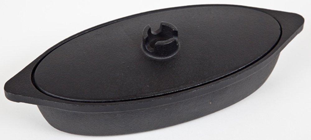 Ikenaga Iron Works Grill Oven Induction Baked Sweet Fish Grill Pan, Pan, Compatible, Potatoes,