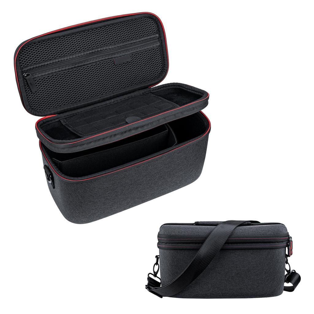 Mcbazel Aufbewahrungskoffer für Switch Stoßfestes Hartschalengehäuse Verstellbarer Ladehalterung Controller Schultergurt Spielkarten Exklusiv für Switch 2 entwickelt