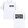 House of Kesha Fan Gift Tshirt Kesha Live in The UK 2026 Tshirts Women Unisex Print Tees Oversized Fashion Graphic Printing Tops
