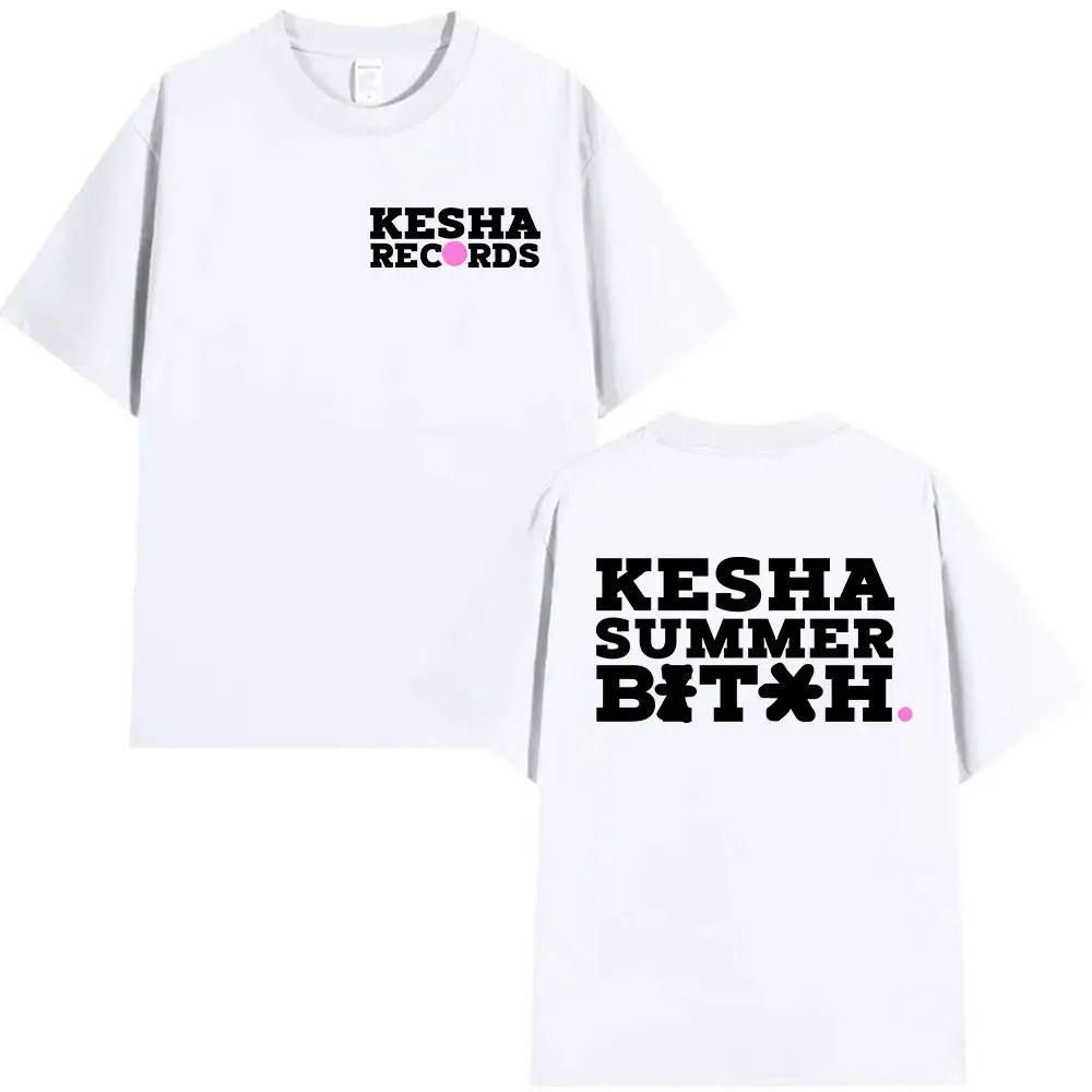 House of Kesha Fan Gift Tshirt Kesha Live in The UK 2026 Tshirts Women Unisex Print Tees Oversized Fashion Graphic Printing Tops