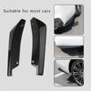 Jsorum 2Pcs Rear Bumper Canard Splitter Protector, Universal Bumper Lip Spoiler Kit Exterior Decorations For Car (Black)