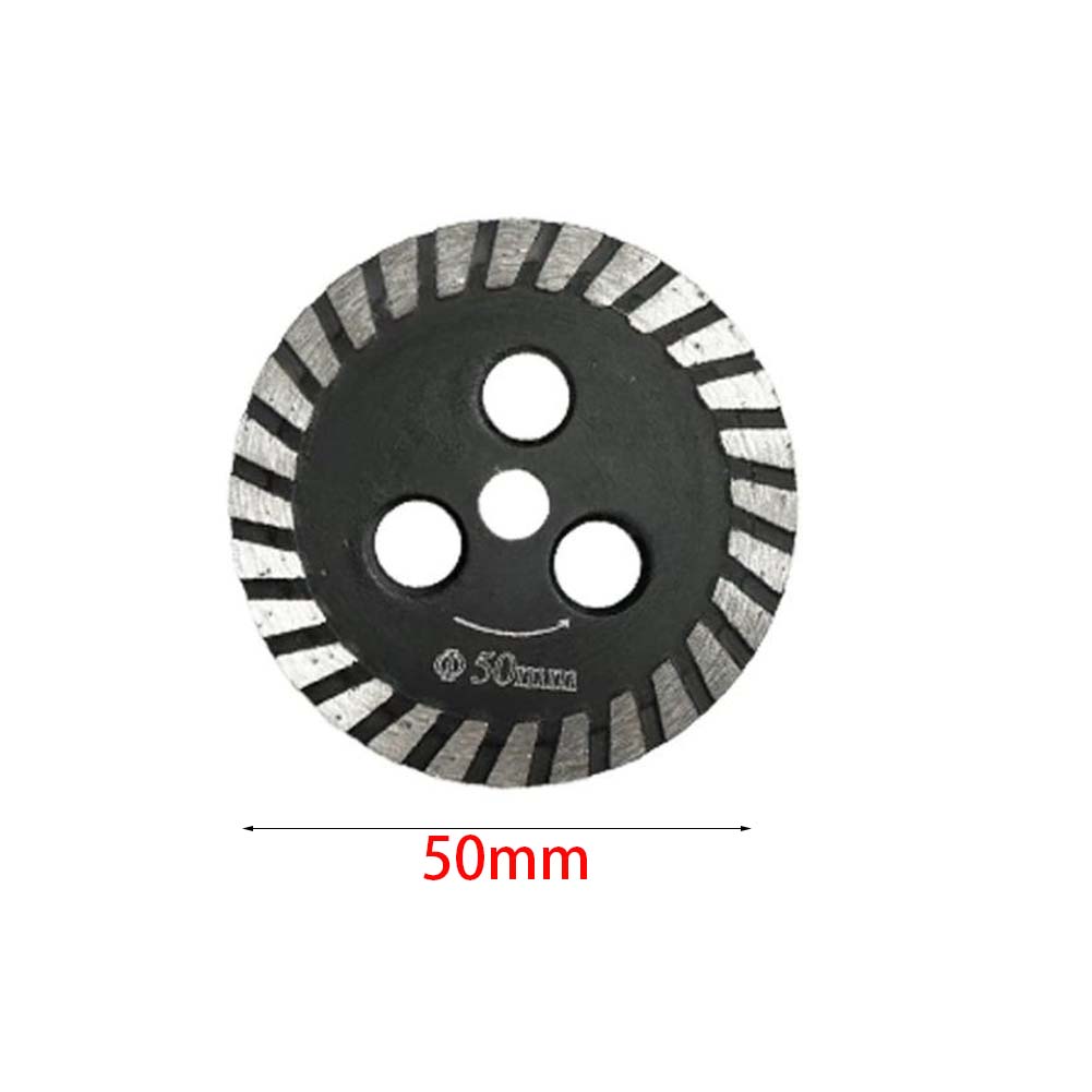 

50mm Turbo Carving Disc For Grinder, Diamond Cutting Blade For Stone Granite Marble Tile Carving And Cutting