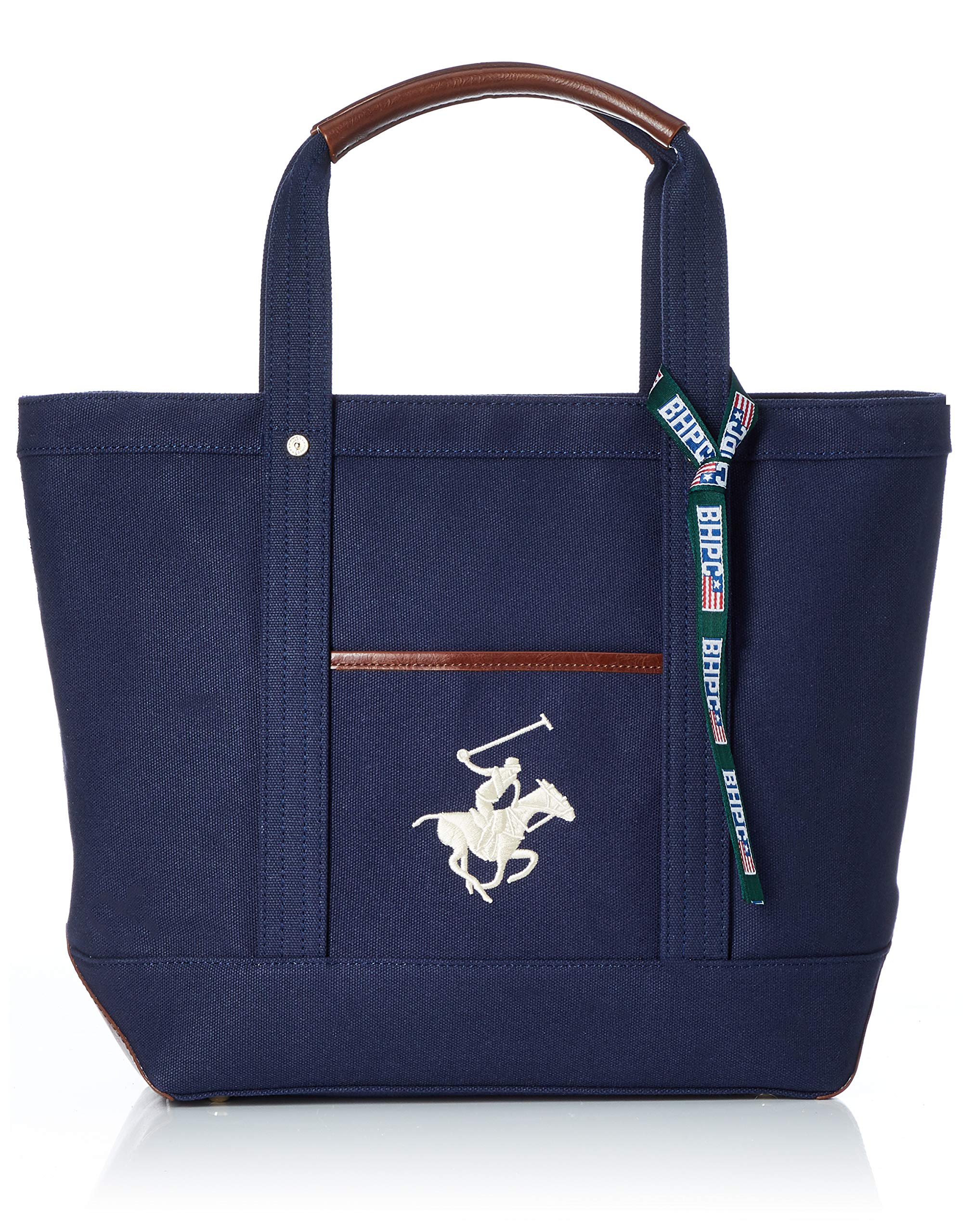 

Beverly Hills Polo Club Tote Bag BH1008N Women s Navy x White