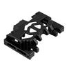 Aluminium Alloy Middle Gearbox Chassis RC Part for TRAXXAS TRX4 Land Rover Defender (Black)