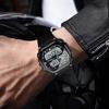 CHENXI New Men's Watch Dual-Core Quartz Electronic Men's Square Multi-Function Watch Waterproof Sports Watch for Men reloj