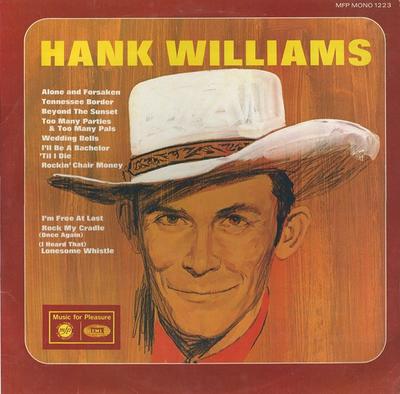 LP deska HANK WILLIAMS - Hank Williams MFP1223 Music For Pleas UK Folk Použitá
