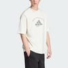 adidas Loose Casual Sports Short-Sleeve T-Shirt for Men in