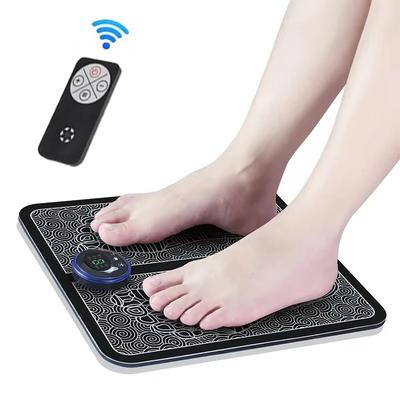 Electric EMS Foot Massager Pad Electrical Muscle Stimulation Foot Massager USB Charging Portable Feet Acupoints Massage Mat