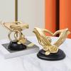 Decorative Resin Statues Gesture Figurines Sculptures Art Figure Decorating Lover for Sill Tabletop