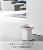 Yamazaki Nooks Ceramic Pet Food W15 x D15 x with Dishwasher and Microwave Product Number 10559 Bowl, Slanted, H17, White, H17cm, Slanted, Ridges,