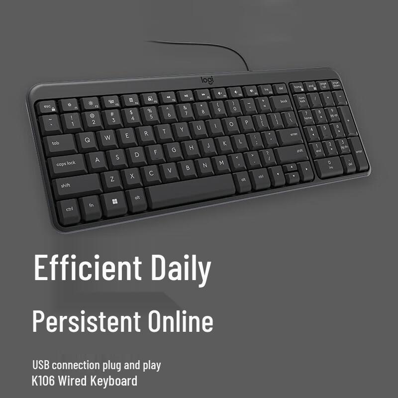 

Logitech G K106+G102 Wired Membrane Keyboard