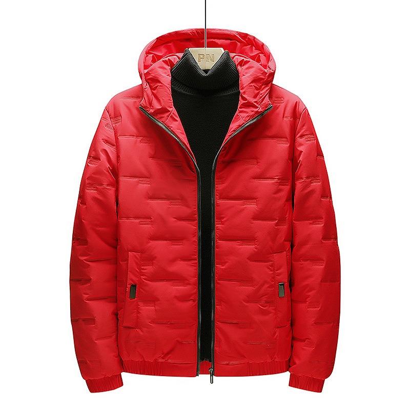 - Cotton Clothes Men's Trendy Hooded Cotton Clothes Autumn and Winter New Handsome Casual Men's Jackets Men's Cotton