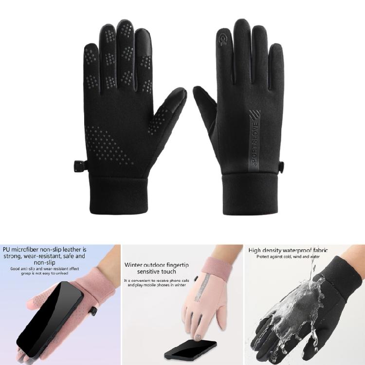 Waterproof Full Finger Gloves Winter Sports Cycling Skiing Mittens for Women