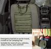 1pc Multi-Purpose Canvas Roll Tool Bag Car Tool Organizer First Aid Kit Storage Wrap Heavy Duty Portable Multiple Zipper Pockets