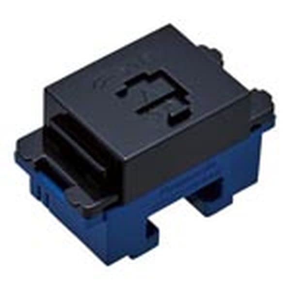 

Panasonic Embedded Telephone Modular Jack 6 Pole 2 Core Full Terminal Black WNT15629B
