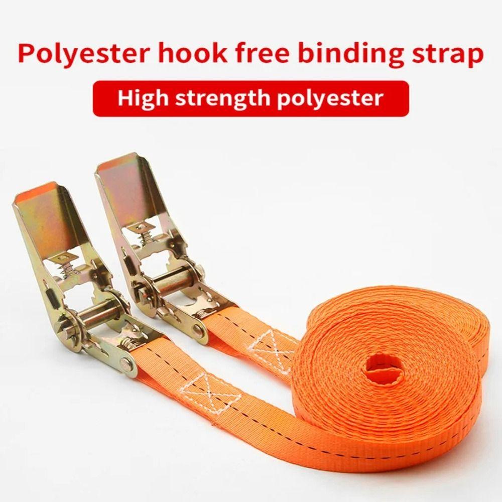 Rust Proof Ratchet Tie Down Straps Durable Polyester Lashing Straps Load Securing Straps  Boat