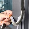 Self Adhesive Windproof Soundproof Seal Strip 3/5m Grey Fits Sliding Doors Wardrobes Bookshelves Doors Weatherstrip Window Strip